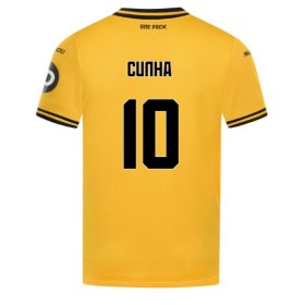 Wolves Matheus Cunha #10 Hjemme skjorte 2024-25 Kortermet